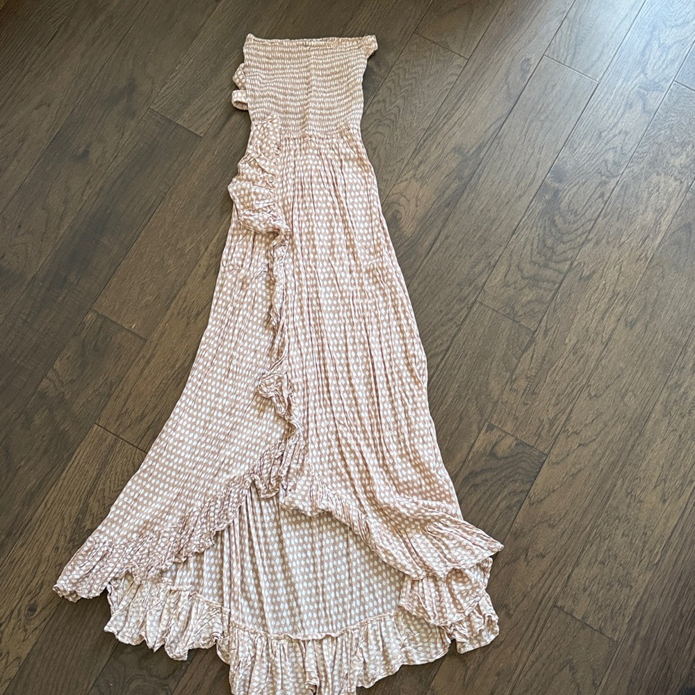 Tiare Hawaii Open Back Ruffle Maxi Dress/ Coverup - One Size